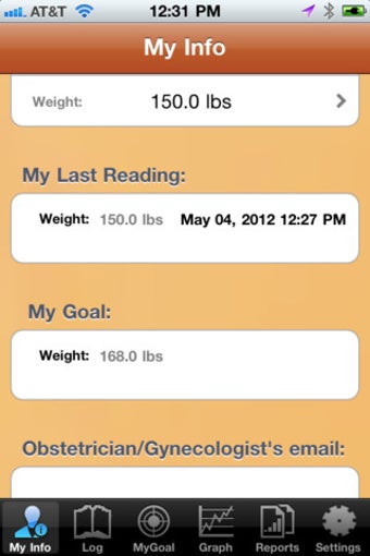 Image 1 for Pregnancy Weight Tracker …