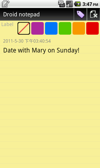 Image 3 for Droid Notepad