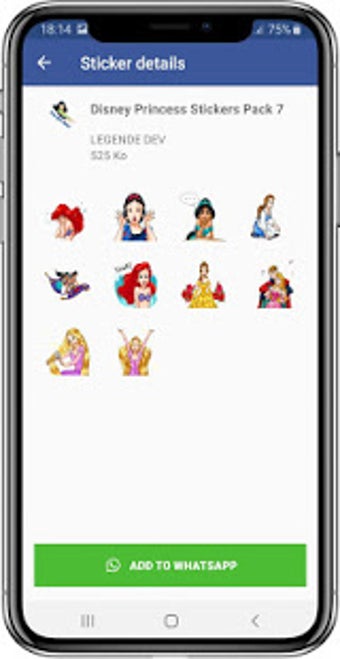 Imagen 0 para Princess Stickers for Wha…