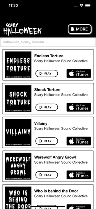 Imagen 2 para Halloween Ringtones for i…