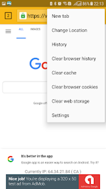 Imagen 1 para VPN Proxy Browser