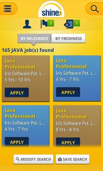 Image 1 for Shine.com Job Search