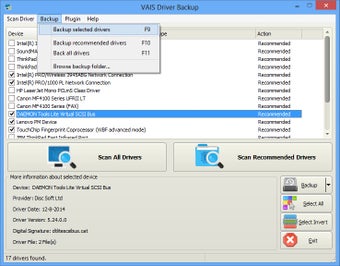 Image 0 for VAIS Driver Backup
