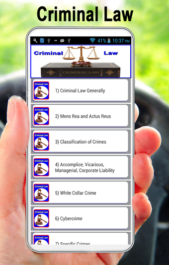 Image 0 for Criminal Law Study Guide