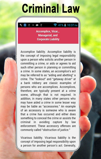 Image 1 for Criminal Law Study Guide