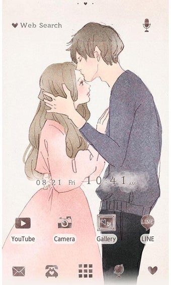 Image 0 for Cute Theme-Kiss-