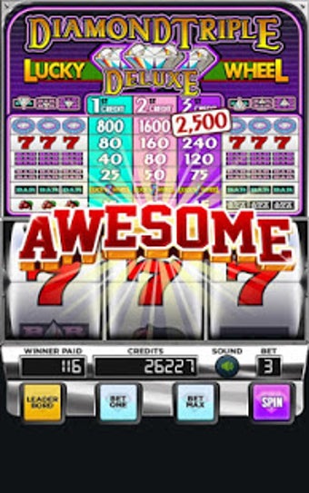 Image 1 for Diamond Triple Slots Mach…