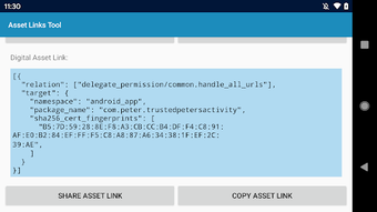 Image 1 for Peter's Asset Link Tool