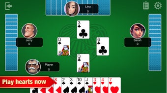 Imagen 3 para Hearts - Classic Card Gam…