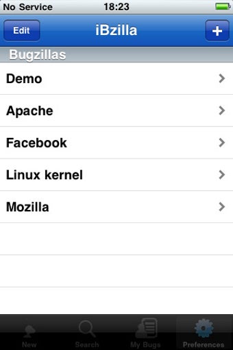 Image 0 for iBzilla - Bugzilla on iPh…