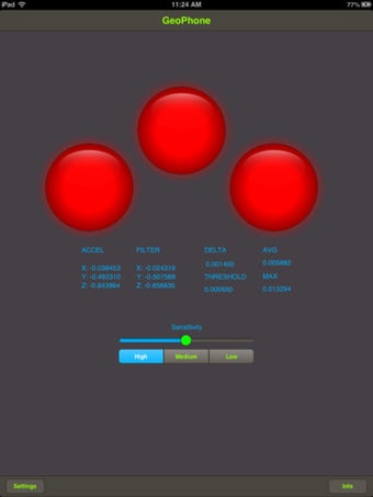 Imagen 7 para GeoPhone Vibration Detect…