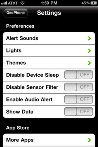 Imagen 3 para GeoPhone Vibration Detect…