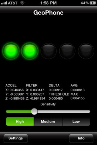 Imagen 4 para GeoPhone Vibration Detect…