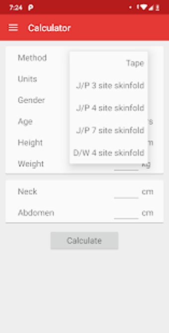 Imagen 2 para Body Fat Calculator