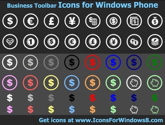 Image 0 for Business Toolbar Icons fo…