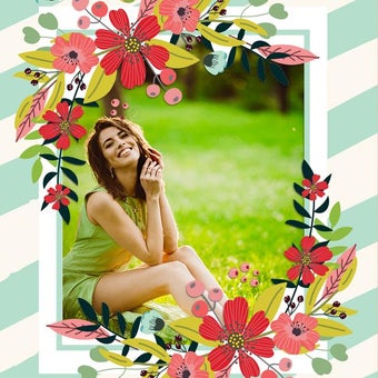 Image 3 for Flower Photo Frames