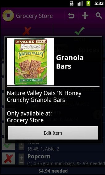 Image 1 for rShopping list