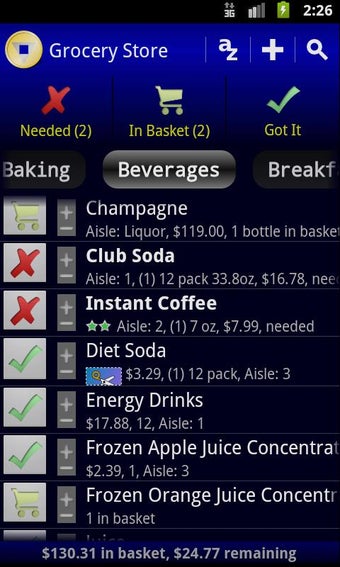 Image 0 for rShopping list