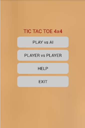 Image 1 for Strategic Tic Tac Toe 4x4