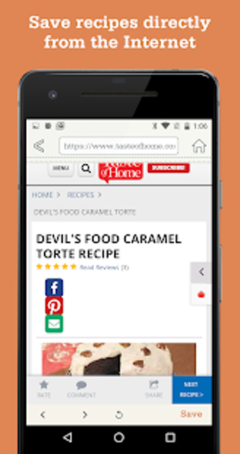 Imagen 1 para OrganizEat: my cookbook r…