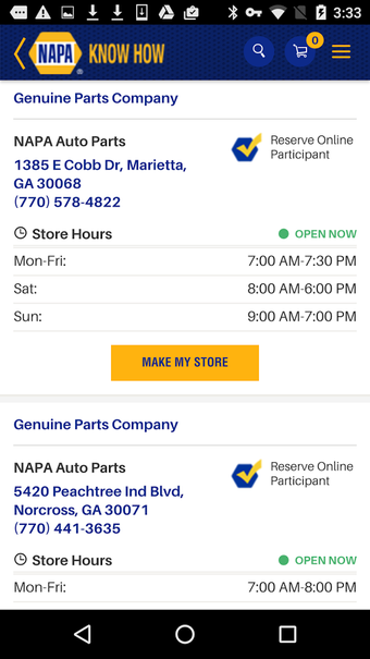 Imagen 2 para Napa Auto Parts