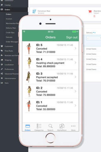 Image 0 for Store Admin PrestaShop Sh…
