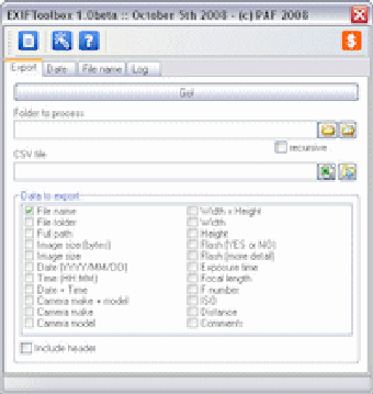Image 0 for EXIF Toolbox
