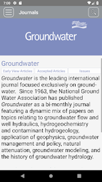 Image 0 for Groundwater App