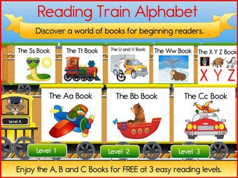 Image 0 for Reading Train Free Alphab…
