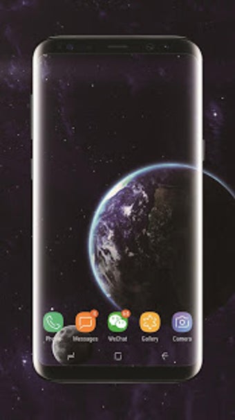 Imagen 1 para 3D Rotating Earth Live Wa…