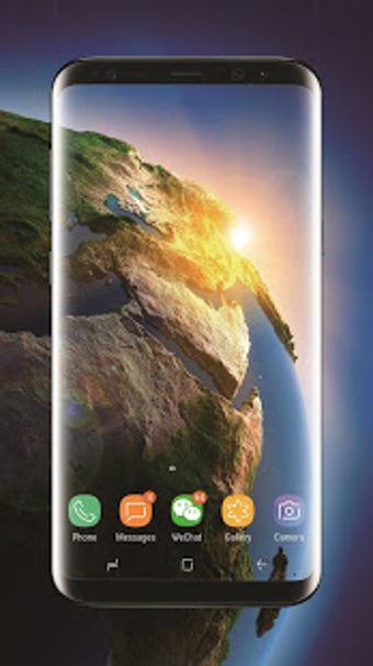 Imagen 0 para 3D Rotating Earth Live Wa…