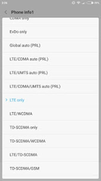 Imagen 4 para 4G LTE Network Mode Only