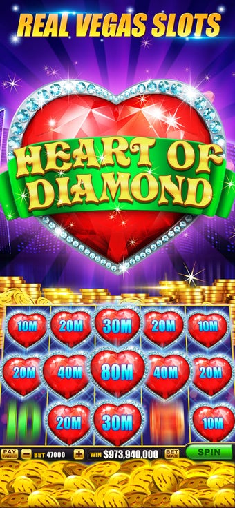 Image 1 for Slots-Heart of Diamonds C…
