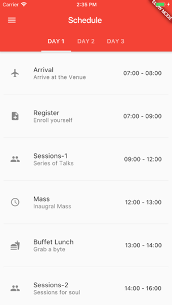 Image 0 for Take Off - Conference App