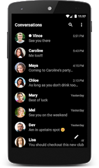 Image 1 for Dark Mode Black Theme (ch…