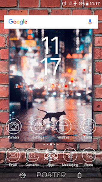 Image 1 for Black Cat Xperia Theme
