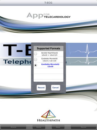 Image 0 for T-ECG User Telephonic ECG
