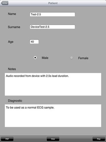Image 0 for T-ECG User Telephonic ECG