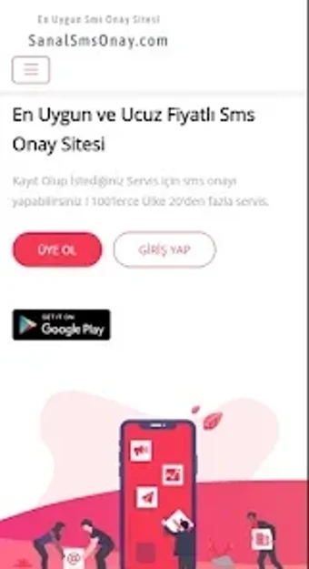 Image 0 for Sanal Sms Onay - Sanal Nu…