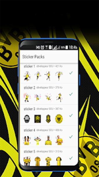 Imagen 0 para Borussia Dortmund Sticker…