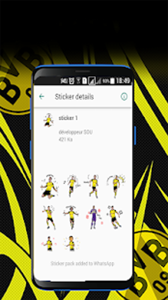 Imagen 3 para Borussia Dortmund Sticker…