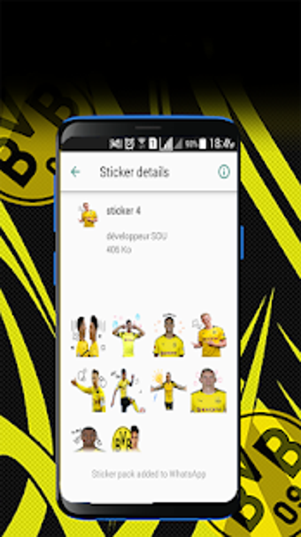 Imagen 1 para Borussia Dortmund Sticker…