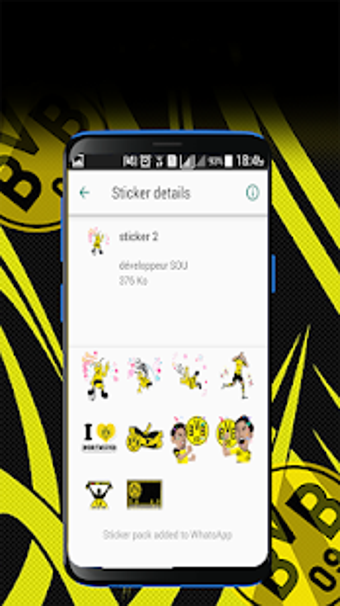 Imagen 2 para Borussia Dortmund Sticker…