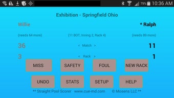 Imagen 1 para 14.1 Straight Pool Scorer…