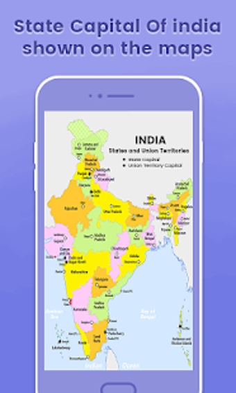 Image 0 for India States and Capitals
