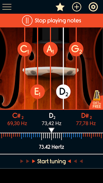 Imagen 2 para Master Double Bass Tuner
