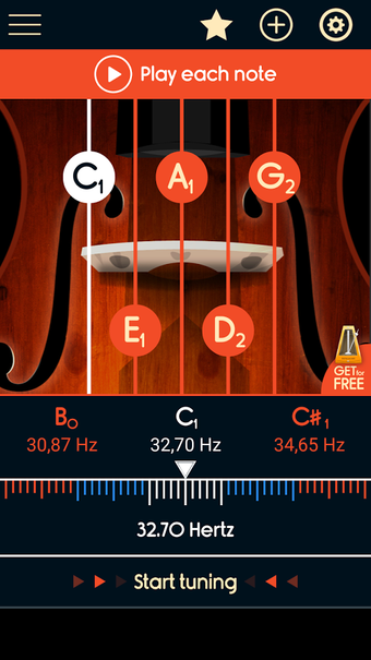 Imagen 2 para Master Double Bass Tuner