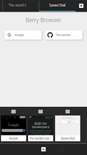 Image 2 for Berry Browser