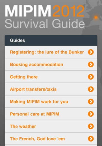 Image 0 for MIPIM Survival Guide