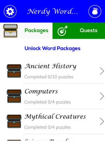 Image 0 for Word Search Nerd Adventur…